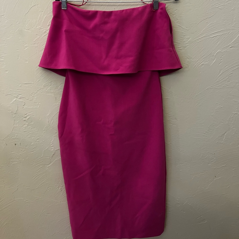 Likely Hot Pink Strapless Dress